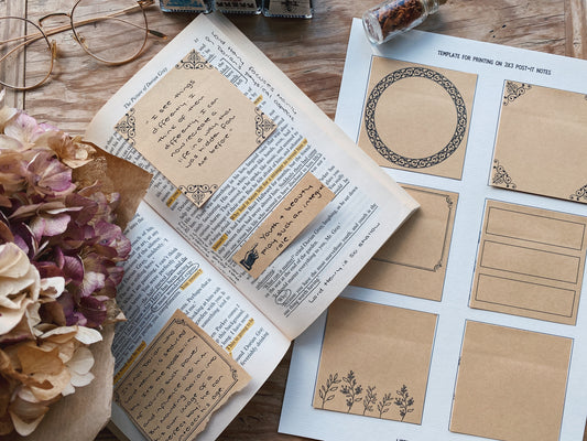 How to print on Post-it Notes (plus FREE printable template!)