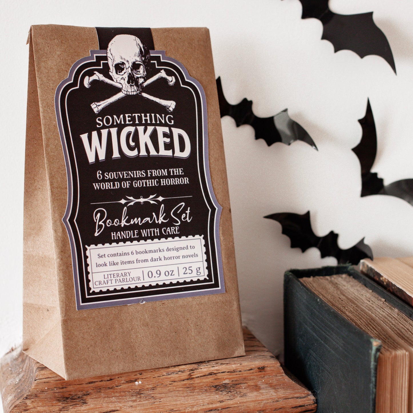 Something Wicked Gothic Horror Bookmark Gift Set