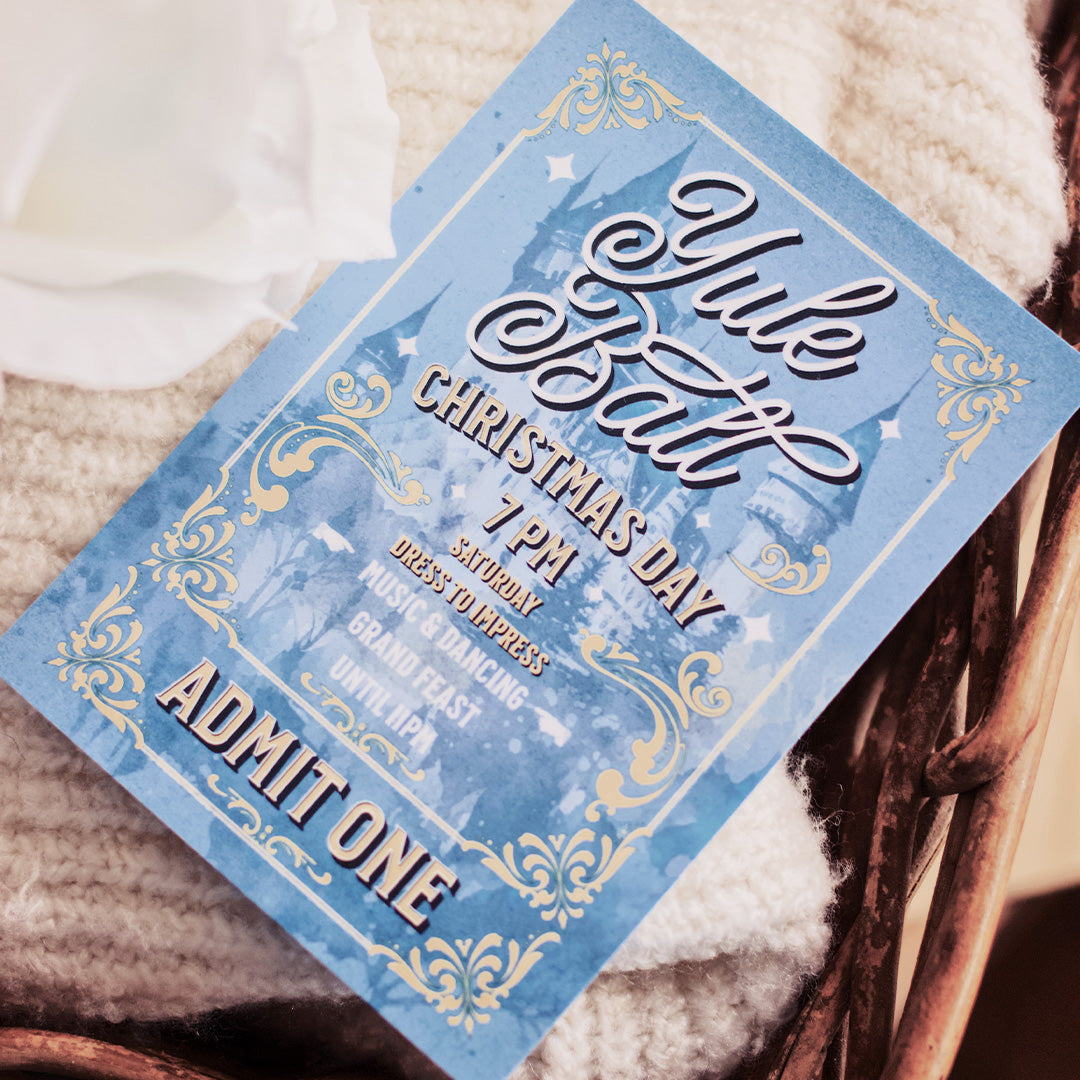 Yule Ball Ticket Bookmark