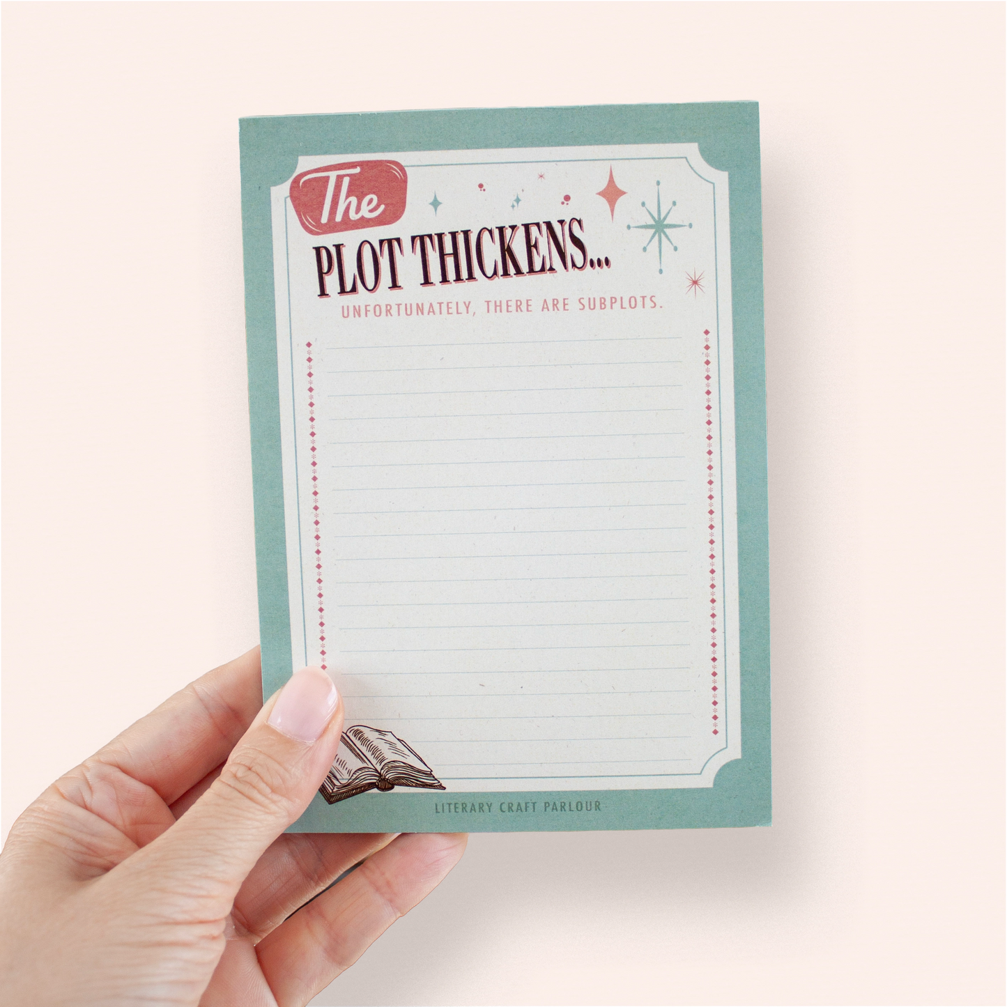The Plot Thickens A6 Notepad