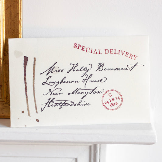 Personalised Love Letter from Mr Darcy