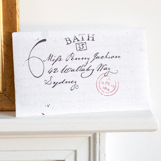 Personalised Love Letter from Captain Wentworth