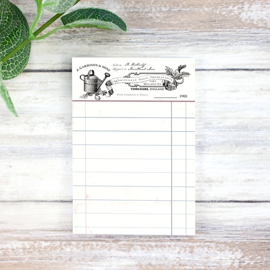 The Secret Garden Notepad