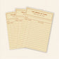 ‘Library of Tasks’ To Do List A6 Notepad