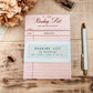 Reading List A6 Notepad