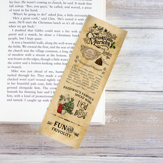 Dickensian Christmas Market Bookmark