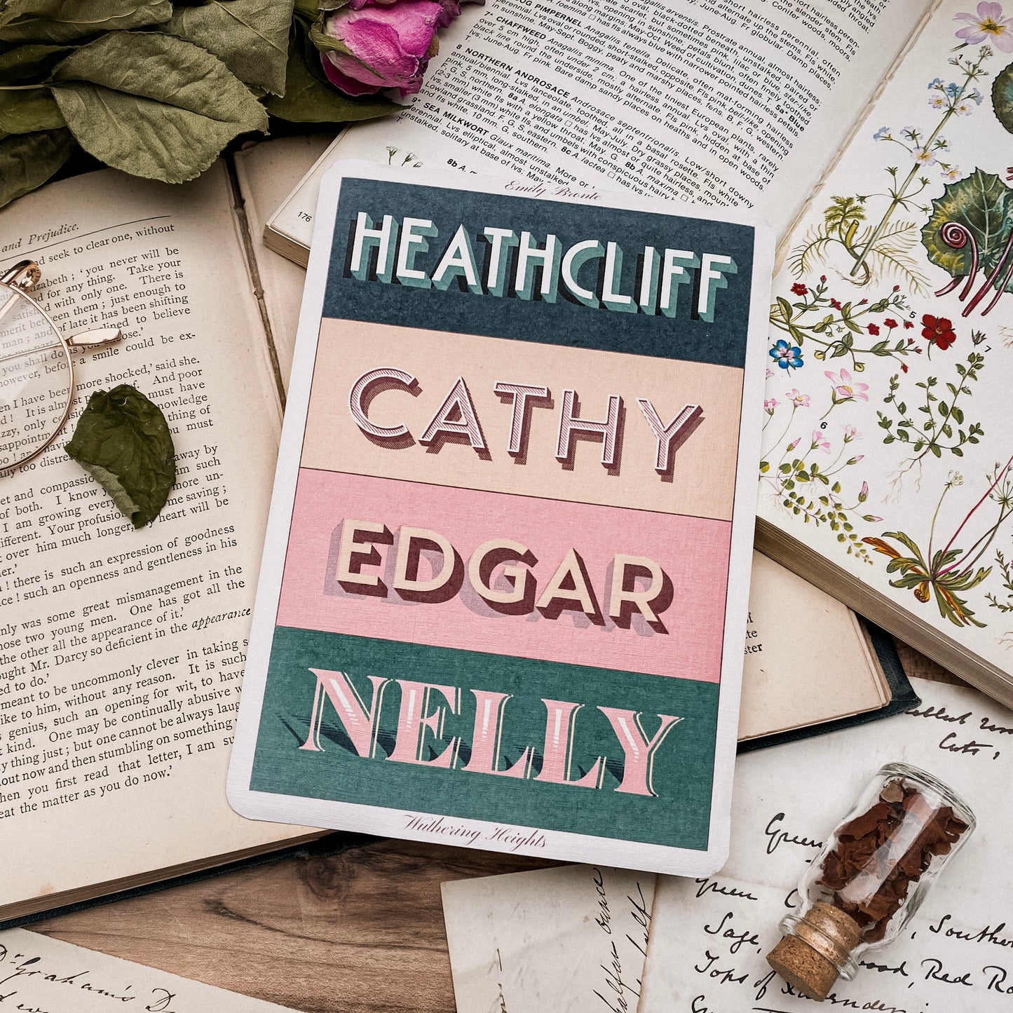 Wuthering Heights Kindle Insert Character Names