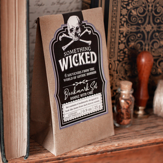 Something Wicked Gothic Horror Bookmark Gift Set
