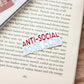 Anti-Social Book Club Sticker