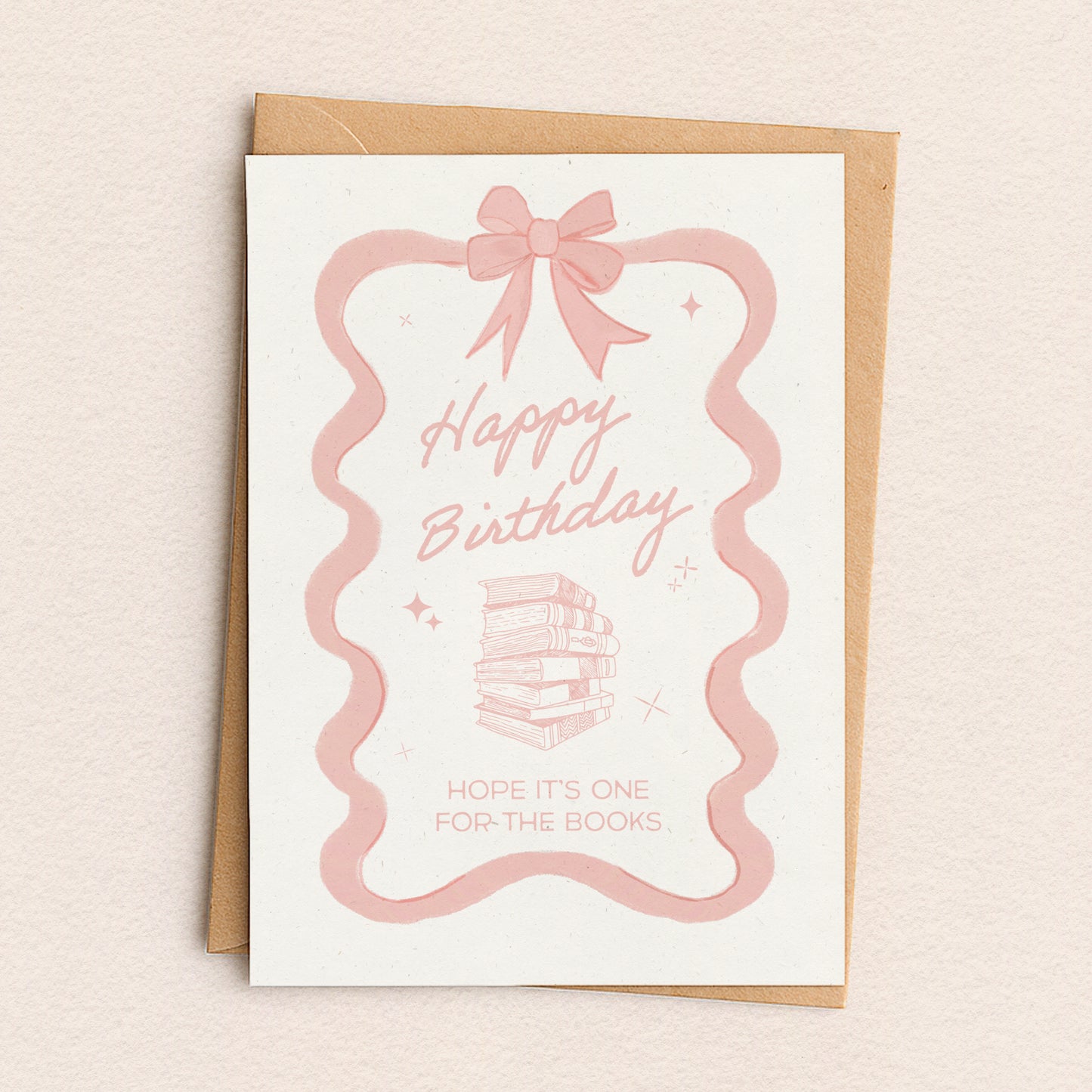 Birthday Card "One For The Books"