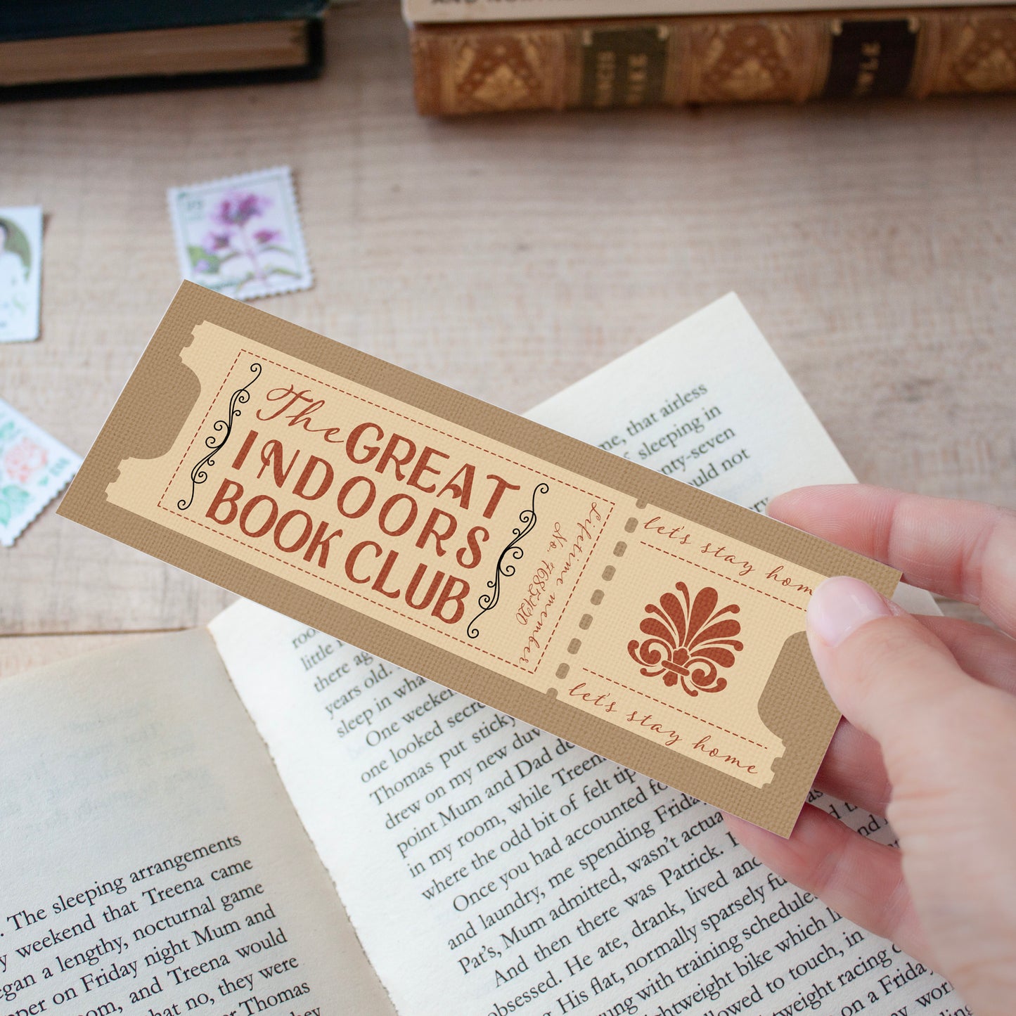 Great Indoors Bookmark