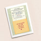 Library Card Romance Greeting Card
