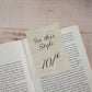 Alice in Wonderland Mad Hatter Hat Receipt Bookmark