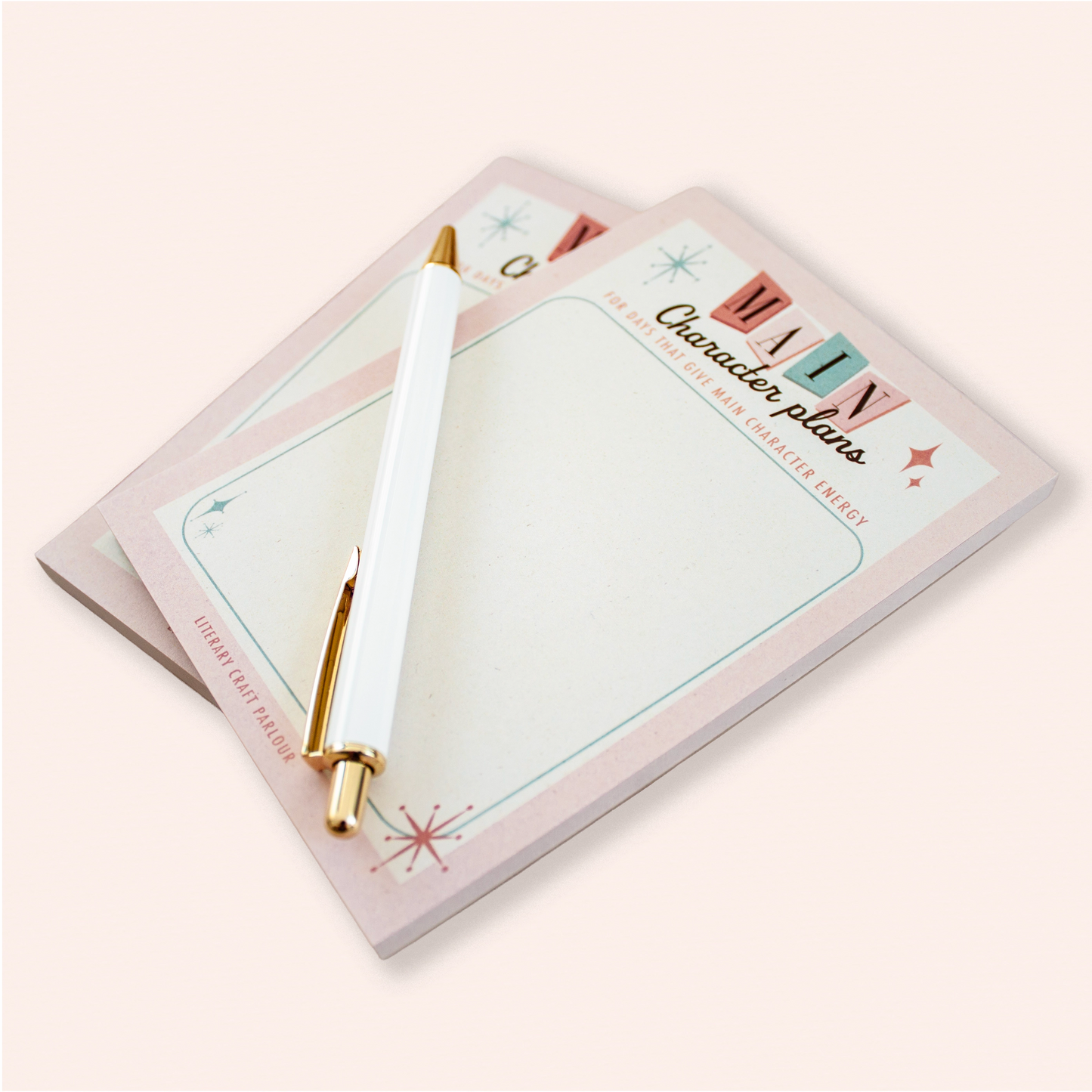Main Character Plans A6 Notepad