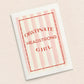 Obstinate Headstrong Girl Greeting Card