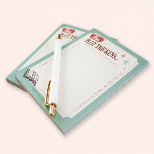 The Plot Thickens A6 Notepad