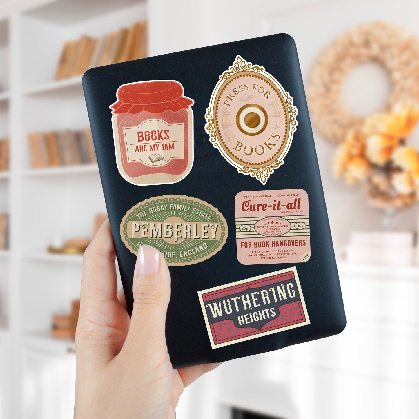 Books Are My Jam Sticker