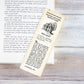 Sense and Sensibility Bookmark Barton Cottage Advertisement